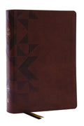 Nkjv, the Bible Study Bible, Leathersoft, Brown, Comfort Print: a Study Guide for Every Chapter of the Bible, (Hardcover)